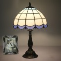 12 Inch European Stained Glass Table Lamp