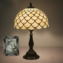 12 Inch European Stained Glass Table Lamp