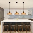 1 Light Vintage Glass Pendant Light