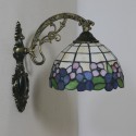 8 Inch European Stained Glass Wall Light