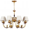 8 Light Modern Contemporary Rustic Retro Candle Style Chandelier