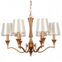 6 Light Mediterranean Style Candle Style Chandelier