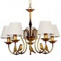 5 Light Modern Contemporary Rustic Retro Candle Style Chandelier