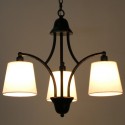 3 Light Rustic Retro Contemporary Candle Style Chandelier