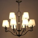 12 Light Modern Contemporary Candle Style Chandelier