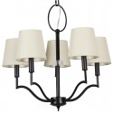 5 Light Modern Contemporary Candle Style Chandelier