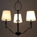 3 Light Modern Contemporary Candle Style Chandelier