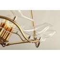 Fine Brass 9 Light Chandelier