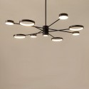 Modern Contemporary Stainless Steel Chandelier