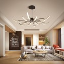 Modern Contemporary Stainless Steel Chandelier