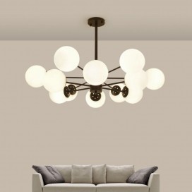 Modern Contemporary Magic Bean Stainless Steel Chandelier