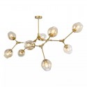 Modern Contemporary Gold Magic Bean Stainless Steel Chandelier