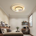 Modern Contemporary Round Aluminum Alloy Flush Mount Ceiling Light