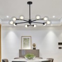 Modern Contemporary Magic Bean Glass Chandelier