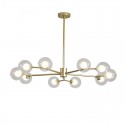 Modern Contemporary Magic Bean Glass Chandelier