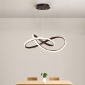 Modern Contemporary Stainless Steel Chandelier