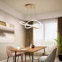 Modern Contemporary Stainless Steel Chandelier