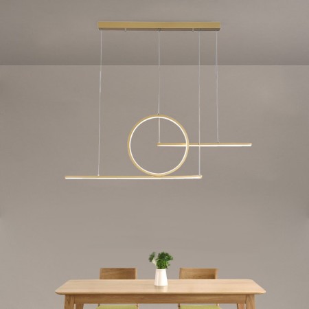 Modern Contemporary Zinc Alloy Pendant Light