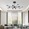 Modern Contemporary Stainless Steel Chandelier