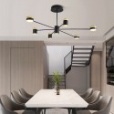 Modern Contemporary Stainless Steel Chandelier