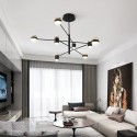 Modern Contemporary Stainless Steel Chandelier