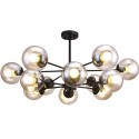 Modern Contemporary Magic Bean Glass Chandelier