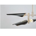 Two Tiers Modern/ Contemporary 4 Light Chandelier