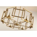 Fine Brass 4 Light Chandelier