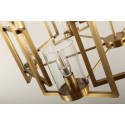 Fine Brass 4 Light Chandelier