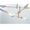 Two Tiers Modern/ Contemporary 4 Light Chandelier