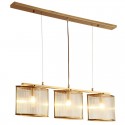 Fine Brass 3 Light Chandelier