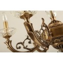 Candle Fine Brass Crystal Chandelier