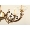 Candle Fine Brass Crystal Chandelier