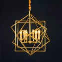 Fine Brass 6 Light Chandelier