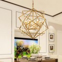 Fine Brass 6 Light Chandelier