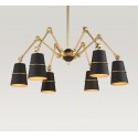 6 Light Chandelier with Modern/ Contemporary