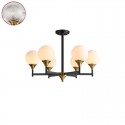 Fine Brass 6 Light Chandelier