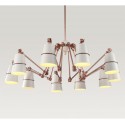 10 Light Chandelier with Modern/ Contemporary