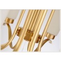 Fine Brass 10 Light Chandelier