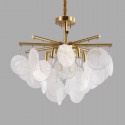 Fine Brass 8 Light Chandelier