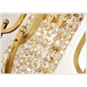 Fine Brass 1 Light Crystal Chandelier