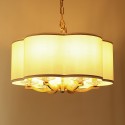 Fine Brass 6 Light Chandelier