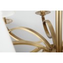 Fine Brass 8 Light Chandelier