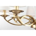 Fine Brass 8 Light Chandelier