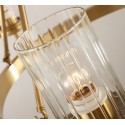 Fine Brass 4 Light Chandelier