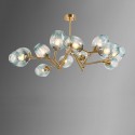 Fine Brass 12 Light Chandelier