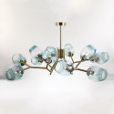 Fine Brass 12 Light Chandelier