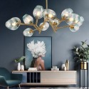 Fine Brass 12 Light Chandelier