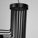 Black 26 Light Retro Vintage Modern/ Contemporary Chandelier