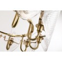 Fine Brass 6 Light Chandelier